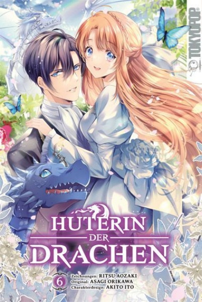 Buchcover und Innenansicht für das Buch: Hüterin der Drachen 06