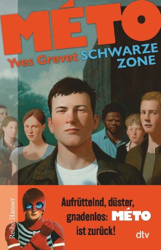 Buchcover und Innenansicht für das Buch: MÉTO - zone noire