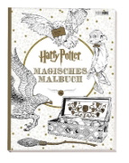 Buchcover und Innenansicht für das Buch: Harry Potter: Magisches Malbuch