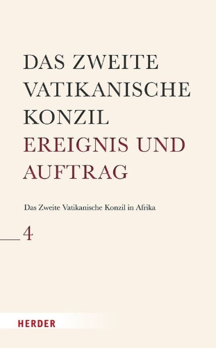 Buchcover und Innenansicht für das Buch: Das Zweite Vatikanische Konzil in Afrika