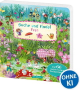 Buchcover und Innenansicht für das Buch: Suche und Finde! - Feen