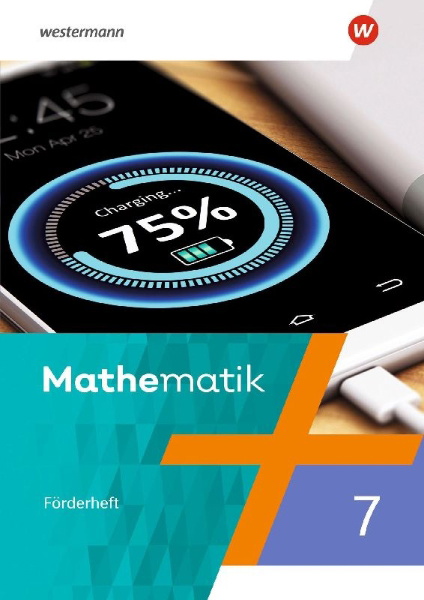 Buchcover und Innenansicht für das Buch: Mathematik 7. Förderheft mit Lösungen