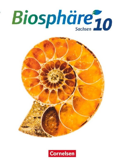 Buchcover und Innenansicht für das Buch: Biosphäre Sekundarstufe I 10. Schuljahr. Gymnasium Sachsen - Schulbuch