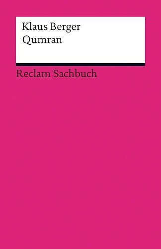 Buchcover und Innenansicht für das Buch: Qumran