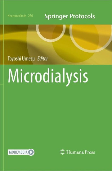 Buchcover und Innenansicht für das Buch: Microdialysis