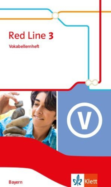 Buchcover und Innenansicht für das Buch: Red Line 3. Vokabellernheft Klasse 7. Ausgabe Bayern