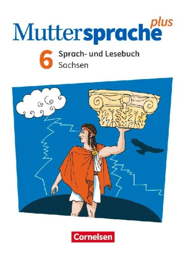 Buchcover und Innenansicht für das Buch: Muttersprache plus 6. Schuljahr. Schülerbuch