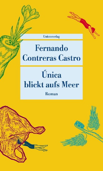 Buchcover und Innenansicht für das Buch: Única mirando al mar