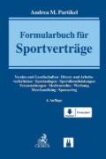Buchcover und Innenansicht für das Buch: Formularbuch für Sportverträge