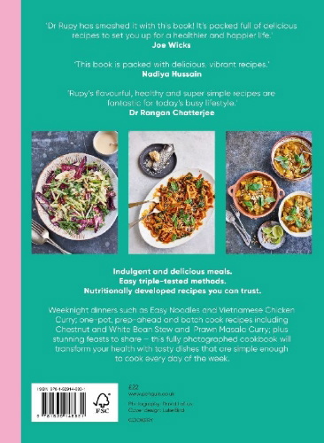 Buchcover und Innenansicht für das Buch: Dr Rupy Cooks