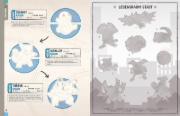 Buchcover und Innenansicht für das Buch: Pokémon: the official Sticker Book of the Kanto Region