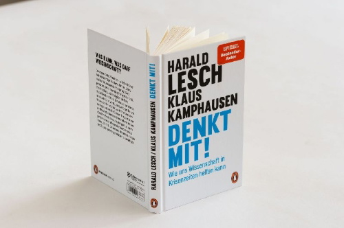 Buchcover und Innenansicht für das Buch: Denkt mit!