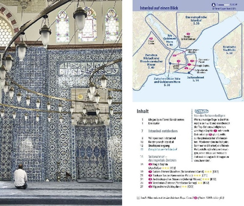 Buchcover und Innenansicht für das Buch: Reise Know-How CityTrip Istanbul
