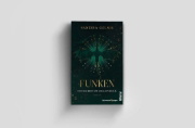Buchcover und Innenansicht für das Buch: Funken - The Secrets of Dracon Rock