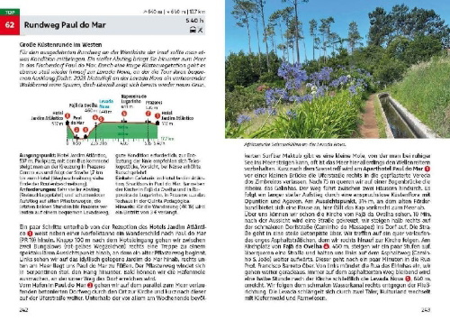 Buchcover und Innenansicht für das Buch: ROTHER Wanderführer Madeira