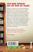 Buchcover und Innenansicht für das Buch: Sein oder Totsein