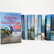 Buchcover und Innenansicht für das Buch: Friedhof der Krustentiere