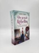Buchcover und Innenansicht für das Buch: Die geniale Rebellin