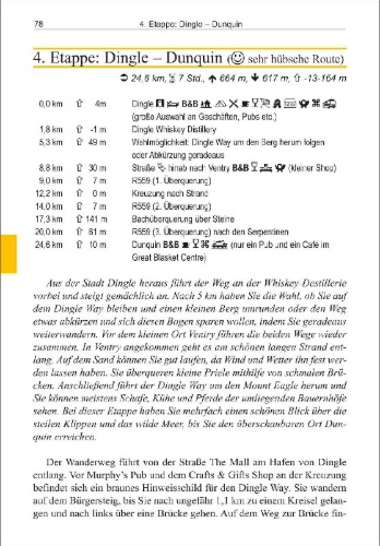 Buchcover und Innenansicht für das Buch: Irland: Dingle Way