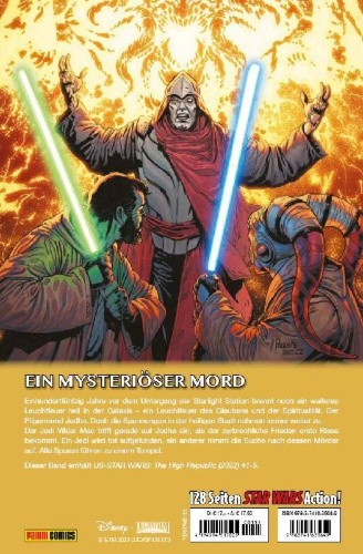 Buchcover und Innenansicht für das Buch: US-Star Wars: The High Republic (2022) #1-#5