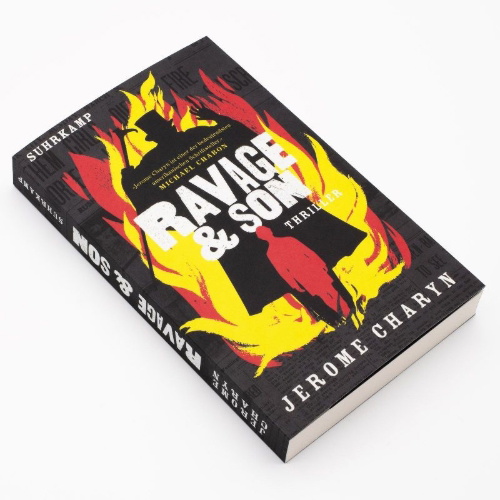 Buchcover und Innenansicht für das Buch: Ravage & Son