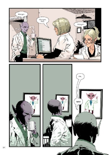 Buchcover und Innenansicht für das Buch: Resident Alien 5