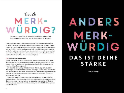 Buchcover und Innenansicht für das Buch: Be You - Be Strong