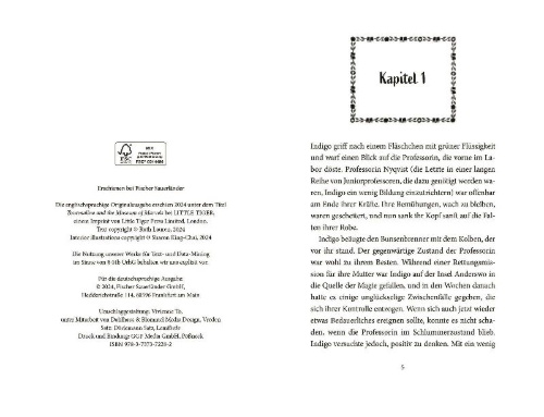 Buchcover und Innenansicht für das Buch: Torumaline and the Museum of Marvels
