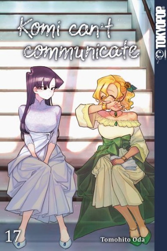 Buchcover und Innenansicht für das Buch: Komi can't communicate 17