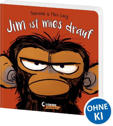 Buchcover und Innenansicht für das Buch: Grumpy Monkey