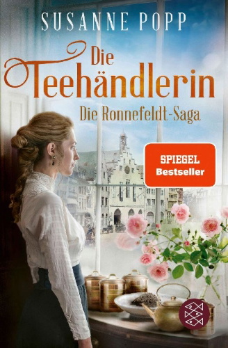 Buchcover und Innenansicht für das Buch: Die Teehändlerin