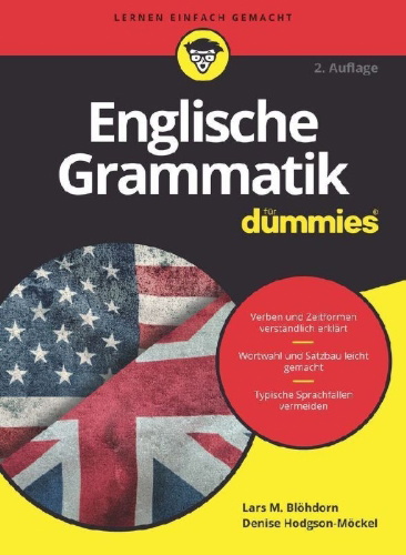 Buchcover und Innenansicht für das Buch: Englische Grammatik für Dummies