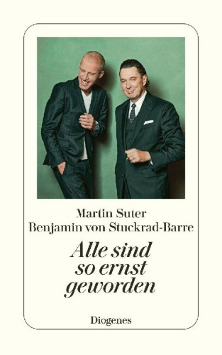 Buchcover und Innenansicht für das Buch: Alle sind so ernst geworden
