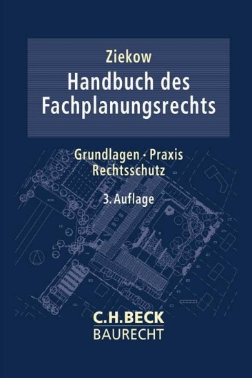 Buchcover und Innenansicht für das Buch: Handbuch des Fachplanungsrechts