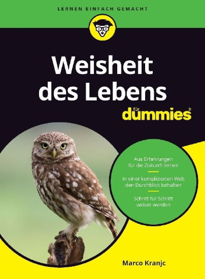 Buchcover und Innenansicht für das Buch: Weisheit des Lebens für Dummies