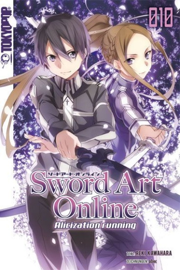 Buchcover und Innenansicht für das Buch: Sword Art Online - Novel 10
