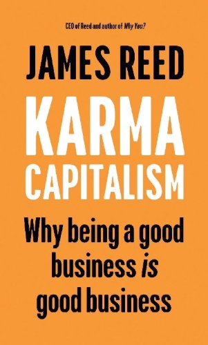 Buchcover und Innenansicht für das Buch: Karma Capitalism