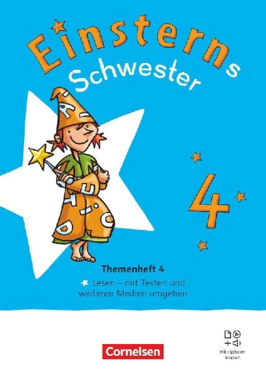 Buchcover und Innenansicht für das Buch: Einsterns Schwester 4. Schuljahr. Themenheft 4 - Lesen - Leihmaterial