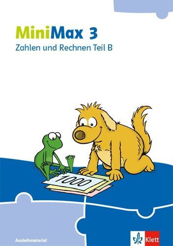Buchcover und Innenansicht für das Buch: MiniMax 3. Zahlen und Rechnen Teil B - Ausleihmaterial Klasse 3