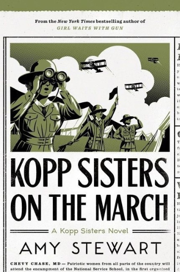 Buchcover und Innenansicht für das Buch: Kopp Sisters on the March