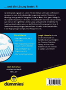 Buchcover und Innenansicht für das Buch: Statistik mit R für Dummies