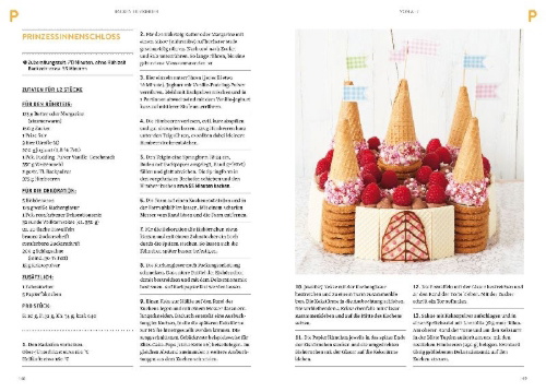 Buchcover und Innenansicht für das Buch: Backen für Kinder von A-Z