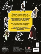 Buchcover und Innenansicht für das Buch: Star Wars: 1001 Sticker - Stickern - Rätseln - Ausmalen