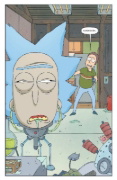 Buchcover und Innenansicht für das Buch: Rick and Morty #11-15