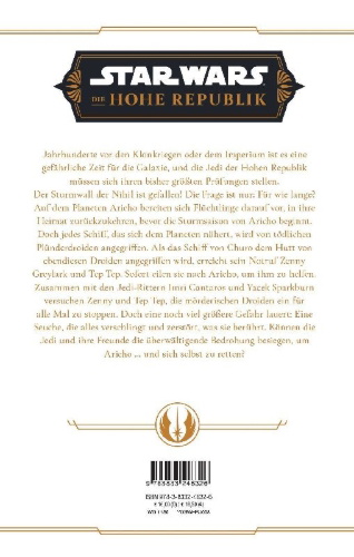 Buchcover und Innenansicht für das Buch: Star Wars: The High Republic - A Valiant Vow