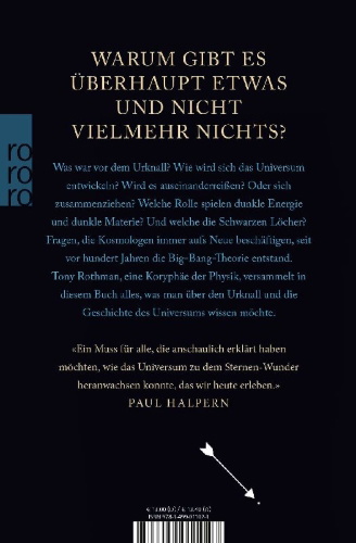 Buchcover und Innenansicht für das Buch: A Little Book About the Big Bang