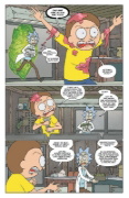 Buchcover und Innenansicht für das Buch: Rick and Morty 16-20
