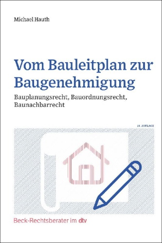 Buchcover und Innenansicht für das Buch: Vom Bauleitplan zur Baugenehmigung