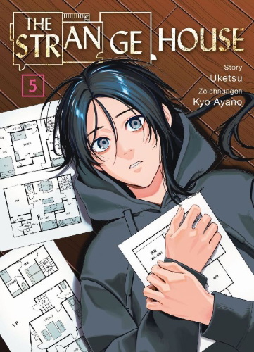 Buchcover und Innenansicht für das Buch: The Strange House 05