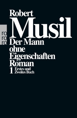 Buchcover und Innenansicht für das Buch: Der Mann ohne Eigenschaften I